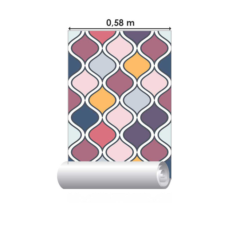 Red Barrel Studio® 126" L x 24" W Smooth Selfadhesive Wallpaper Roll Wayfair